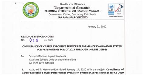 cespes online rating 2023|JULY 11, 2023 RM 730, S. 2023 – Compliance of Career .